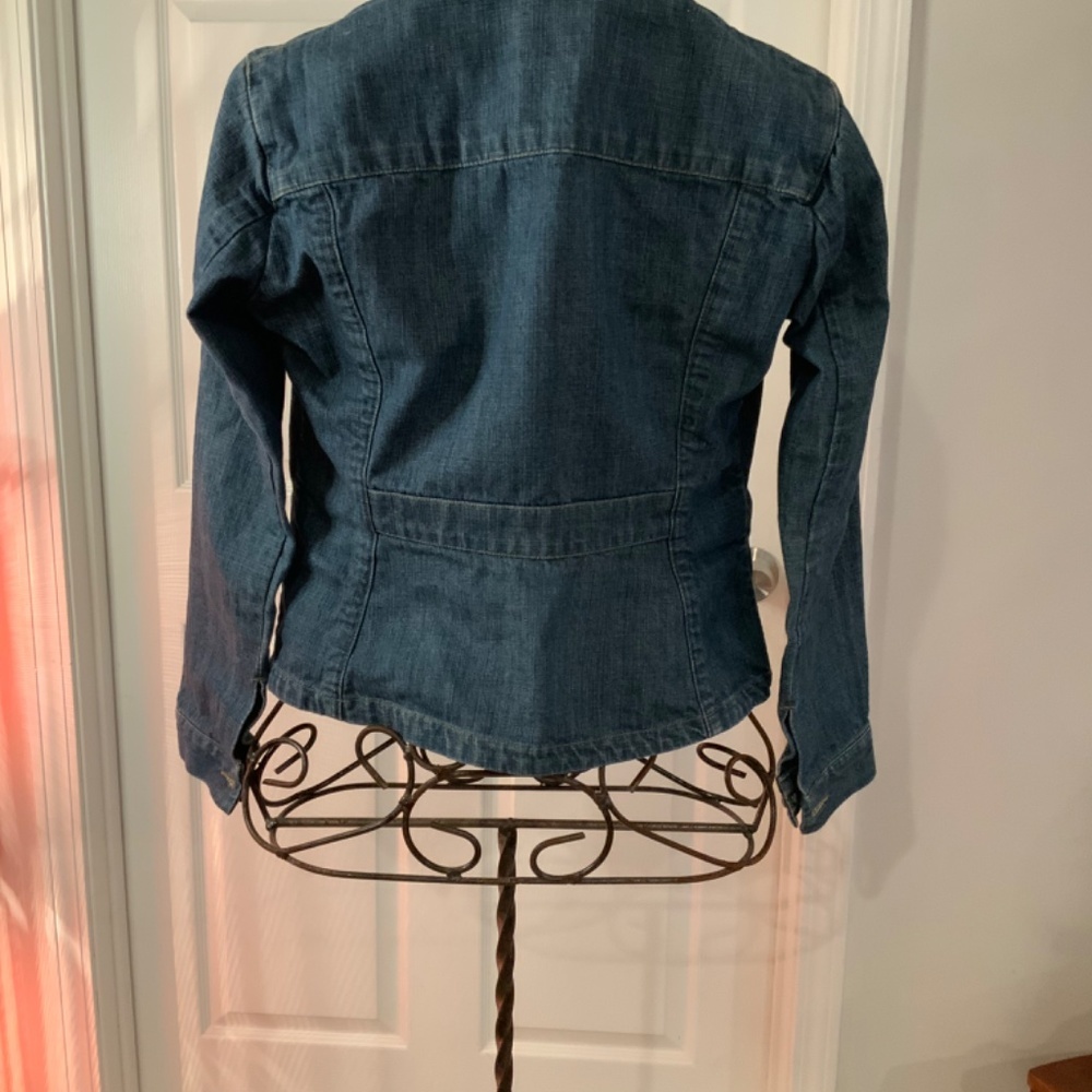 EDDIE BAUER JEAN JACKET SIZE M - Picture 3 of 6